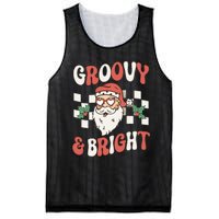 Groovy and Bright Christmas Santa Outfit 80s Retro Groovy Mesh Reversible Basketball Jersey Tank