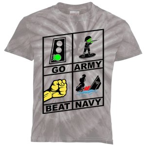 Go Army! Beat ! 2019 Pictures Are Worth 1000 Words Kids Tie-Dye T-Shirt