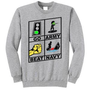 Go Army! Beat ! 2019 Pictures Are Worth 1000 Words Tall Sweatshirt