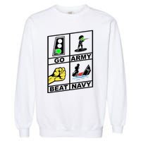 Go Army! Beat ! 2019 Pictures Are Worth 1000 Words Garment-Dyed Sweatshirt