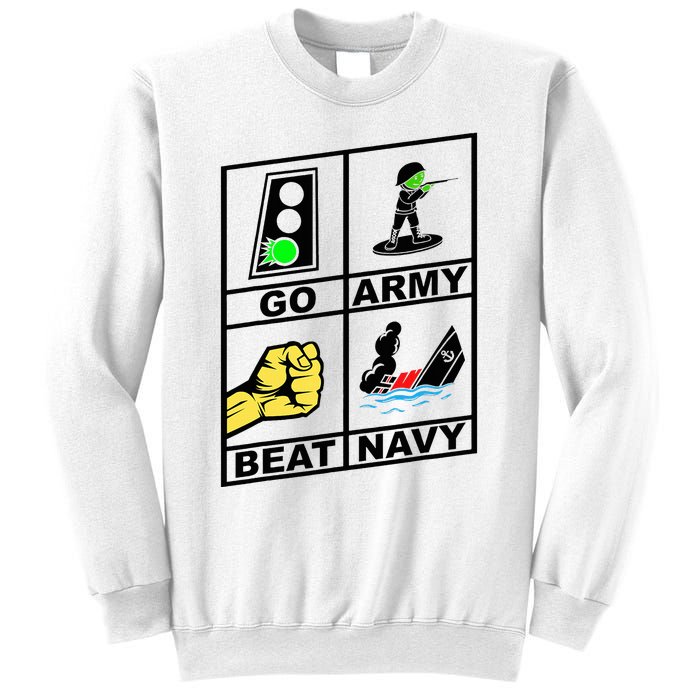 Go Army! Beat ! 2019 Pictures Are Worth 1000 Words Sweatshirt