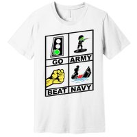 Go Army! Beat ! 2019 Pictures Are Worth 1000 Words Premium T-Shirt