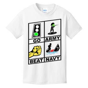 Go Army! Beat ! 2019 Pictures Are Worth 1000 Words Kids T-Shirt