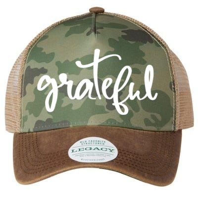 Grateful Always Be Grateful Be Kind Be Good Positive Cool Gift Legacy Tie Dye Trucker Hat