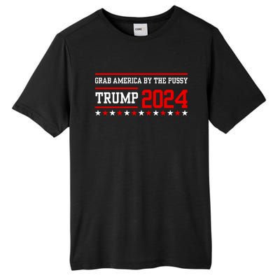 Grab America By The Pussy Tall Fusion ChromaSoft Performance T-Shirt