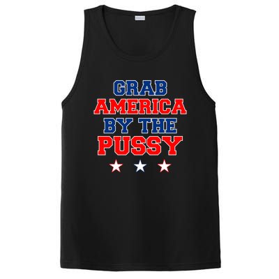 Grab America By The Pussy Donald Trump President PosiCharge Competitor Tank