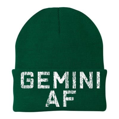 Gemini Astrology Birthday Gift Sign Knit Cap Winter Beanie