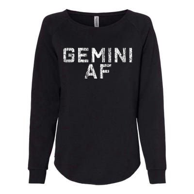 Gemini Astrology Birthday Gift Sign Womens California Wash Sweatshirt