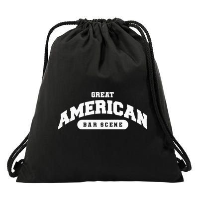Great American Bar Scene Zach Lover Drawstring Bag