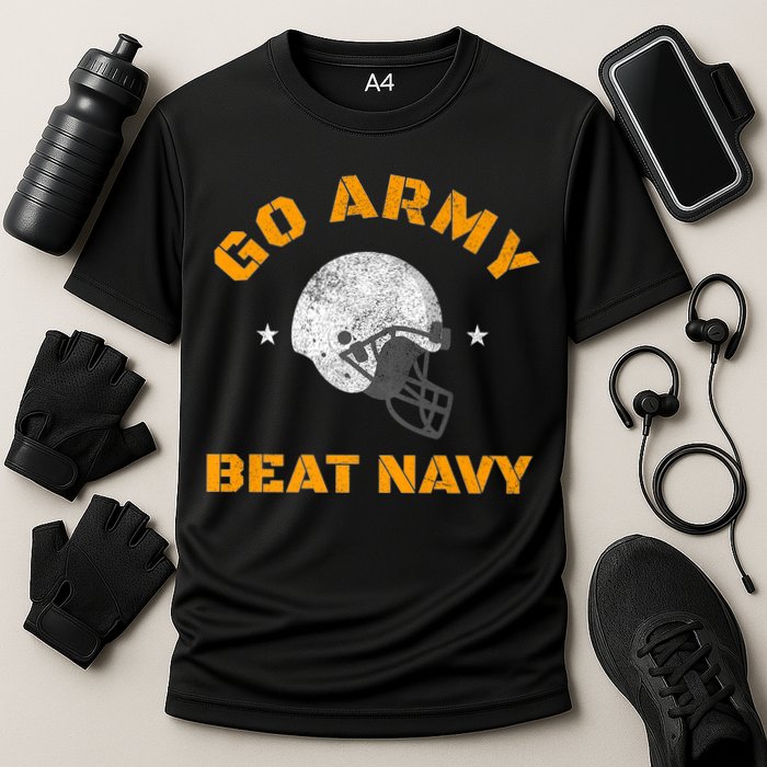 Go Army Beat AmericaS Game Sports Football Cooling Performance Crew T-Shirt