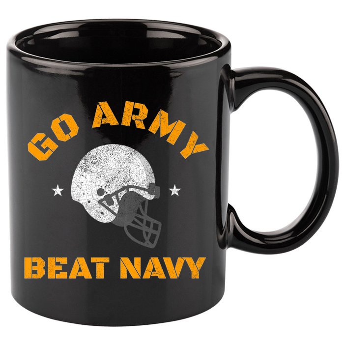 Go Army Beat AmericaS Game Sports Football 11oz C Handle Ceramic Mug