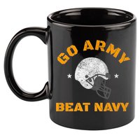 Go Army Beat AmericaS Game Sports Football 11oz C Handle Ceramic Mug