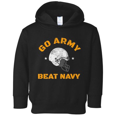 Go Army Beat AmericaS Game Sports Football Toddler Hoodie