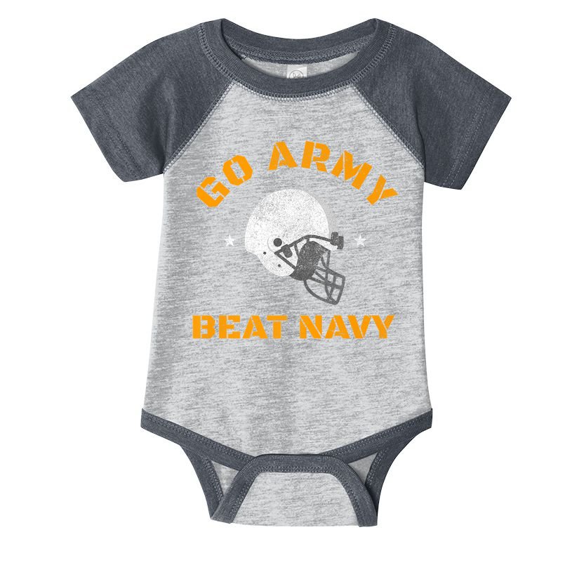 Go Army Beat AmericaS Game Sports Football Infant Baby Jersey Bodysuit