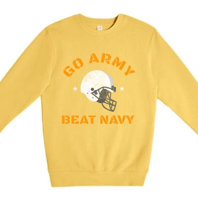 Go Army Beat Navy America's Game Sports Football T Sweathirt Premium Crewneck Sweatshirt