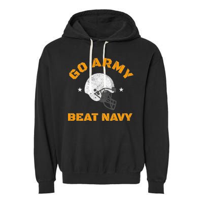 Go Army Beat Navy America's Game Sports Football T Sweathirt Garment-Dyed Fleece Hoodie