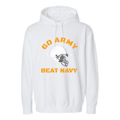 Go Army Beat Navy America's Game Sports Football T Sweathirt Garment-Dyed Fleece Hoodie