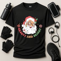 Groovy And Bright Santa Claus Christmas Performance Shirt