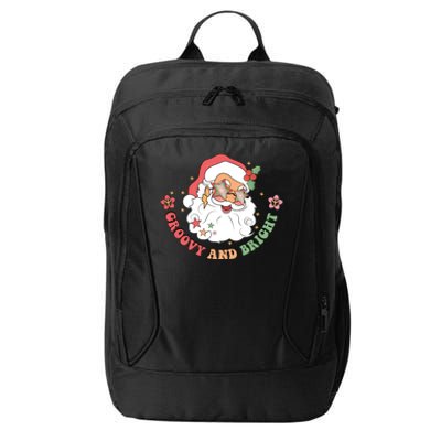 Groovy And Bright Santa Claus Christmas City Backpack