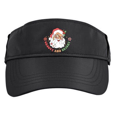 Groovy And Bright Santa Claus Christmas Adult Drive Performance Visor