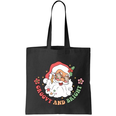 Groovy And Bright Santa Claus Christmas Bag