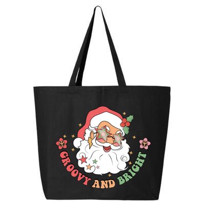 Groovy And Bright Santa Claus Christmas 25L Jumbo Tote