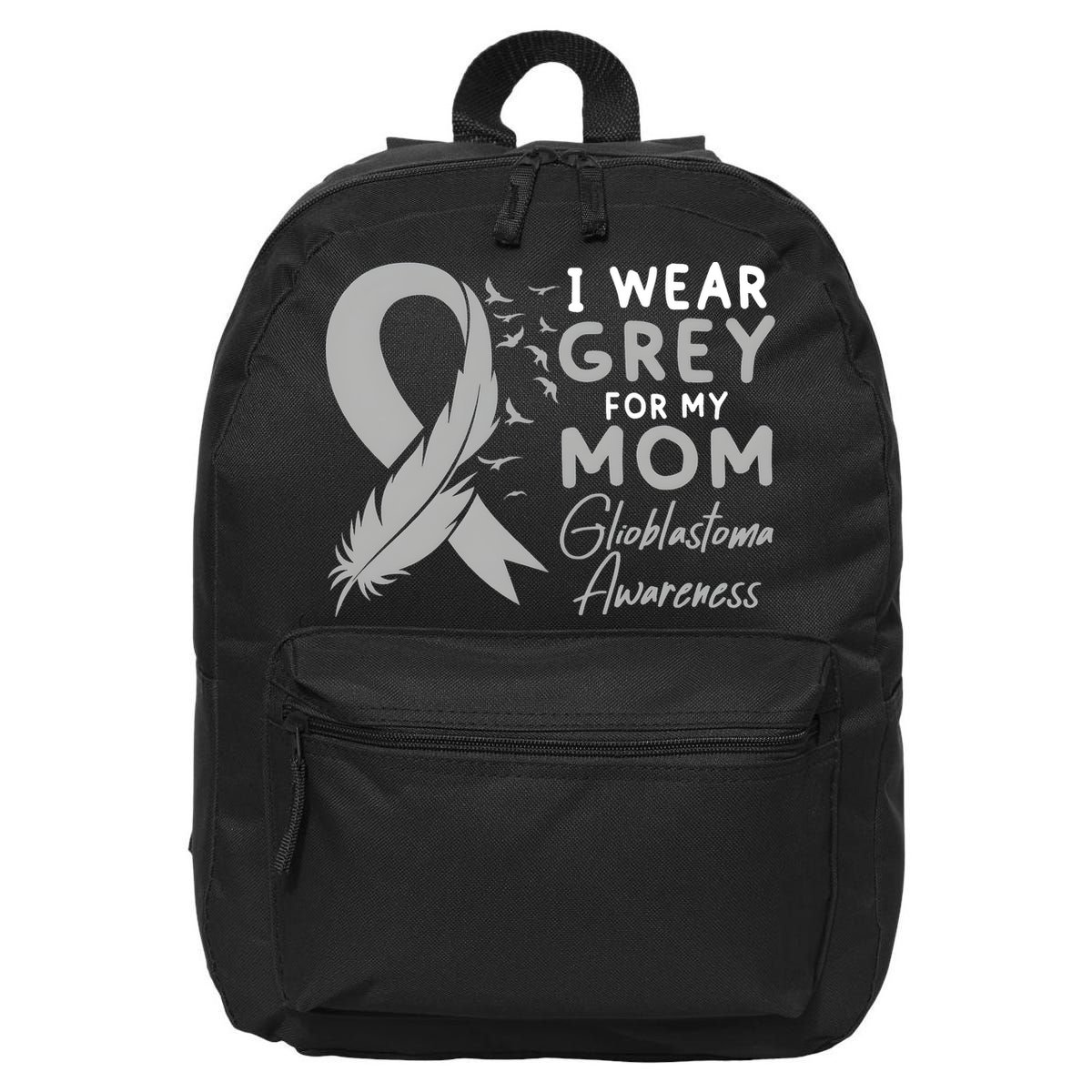 Glioblastoma Awareness Brain Cancer 16 in Basic Backpack