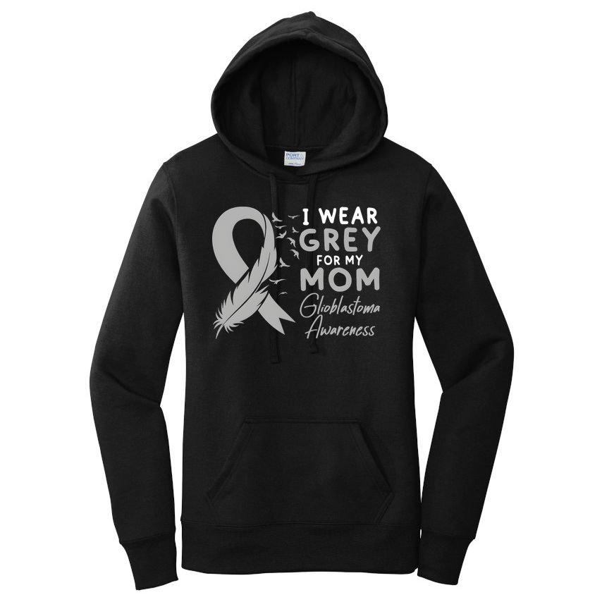 Glioblastoma Awareness Brain Cancer Women's Pullover Hoodie