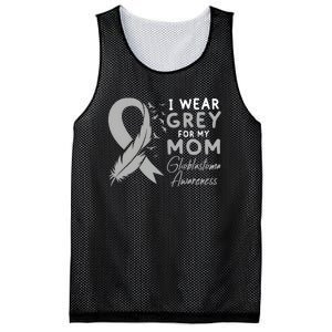 Glioblastoma Awareness Brain Cancer Mesh Reversible Basketball Jersey Tank