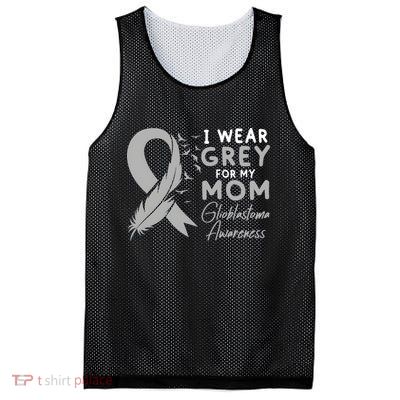 Glioblastoma Awareness Brain Cancer Mesh Reversible Basketball Jersey Tank