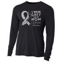 Glioblastoma Awareness Brain Cancer Cooling Performance Long Sleeve Crew