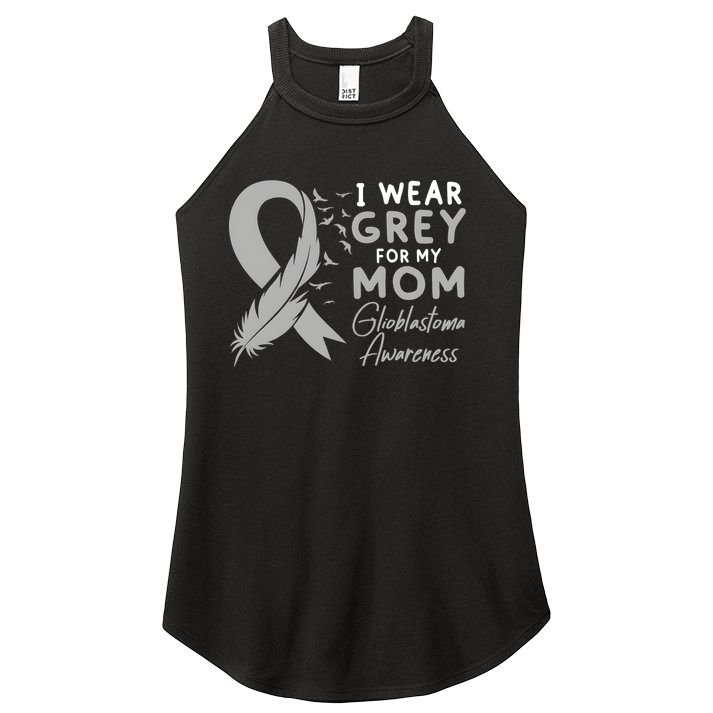 Glioblastoma Awareness Brain Cancer Women's Perfect Tri Rocker Tank
