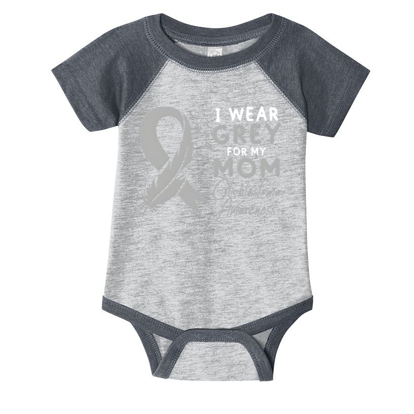 Glioblastoma Awareness Brain Cancer Infant Baby Jersey Bodysuit