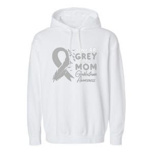 Glioblastoma Awareness Brain Cancer Garment-Dyed Fleece Hoodie