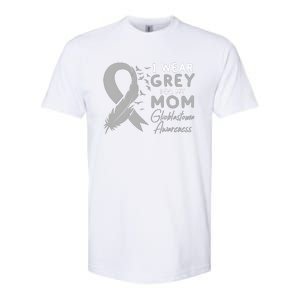 Glioblastoma Awareness Brain Cancer Softstyle CVC T-Shirt