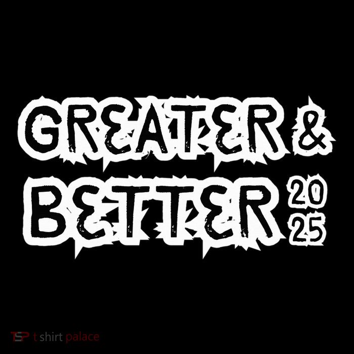 Greater And Better 2025 New Year Goal Mousepad