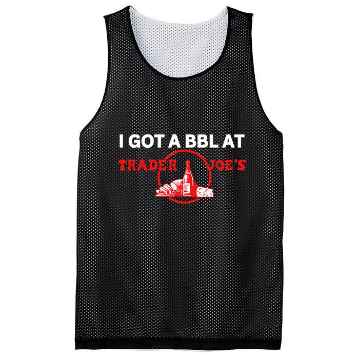 Got A Bbl At Trader JoeS Mesh Reversible Basketball Jersey Tank