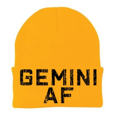 Gemini Astrology Birthday Gift Sign Knit Cap Winter Beanie