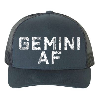 Gemini Astrology Birthday Gift Sign Yupoong Adult 5-Panel Trucker Hat