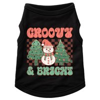 Groovy And Bright Snowman Christmas Tree Doggie Tank