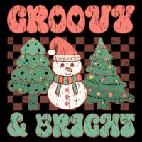 Groovy And Bright Snowman Christmas Tree 16 in Basic Backpack