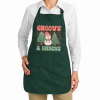 Groovy And Bright Snowman Christmas Tree Apron