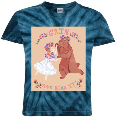 Grin And Bear It Kids Tie-Dye T-Shirt