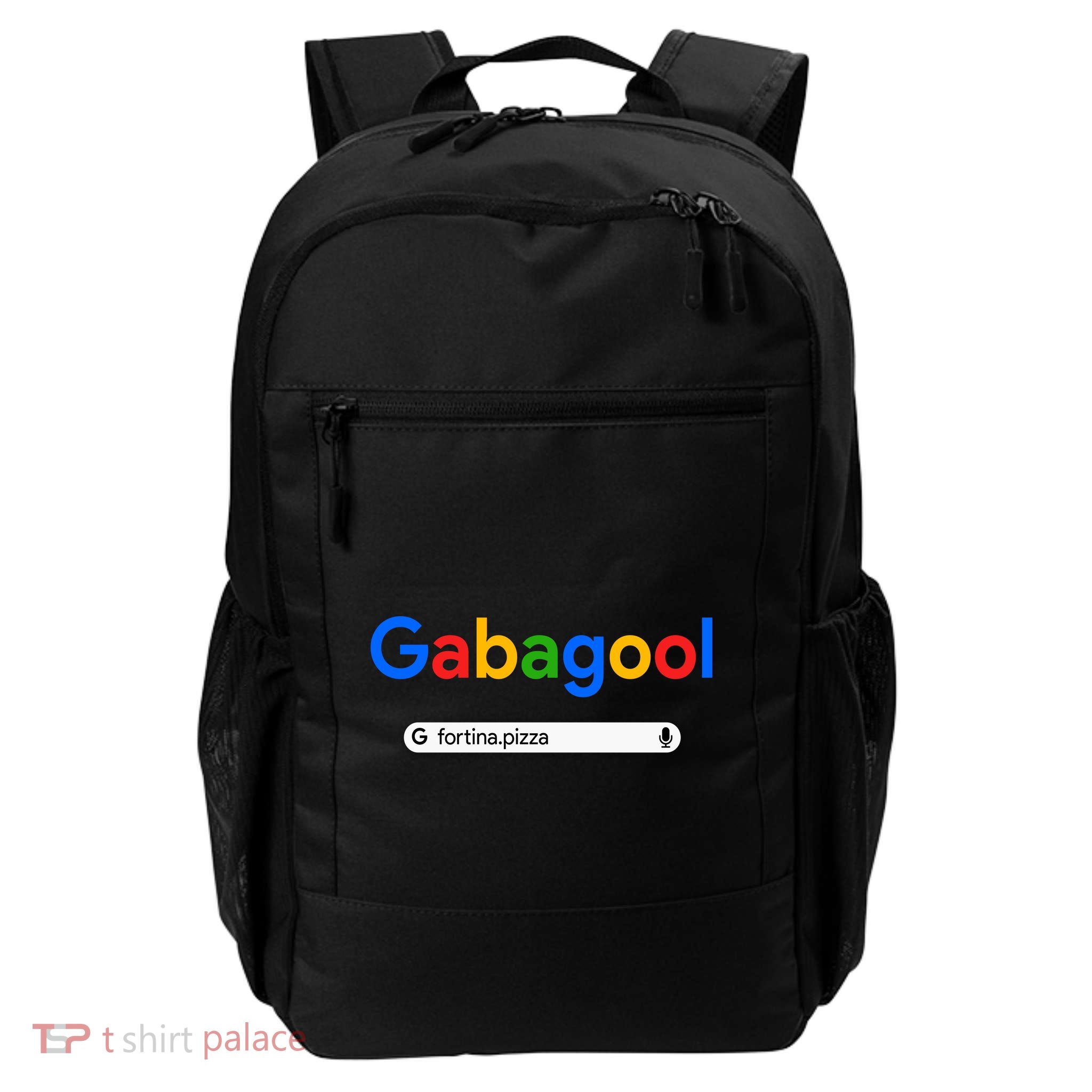 Gabagool Fortina Pizza Daily Commute Backpack