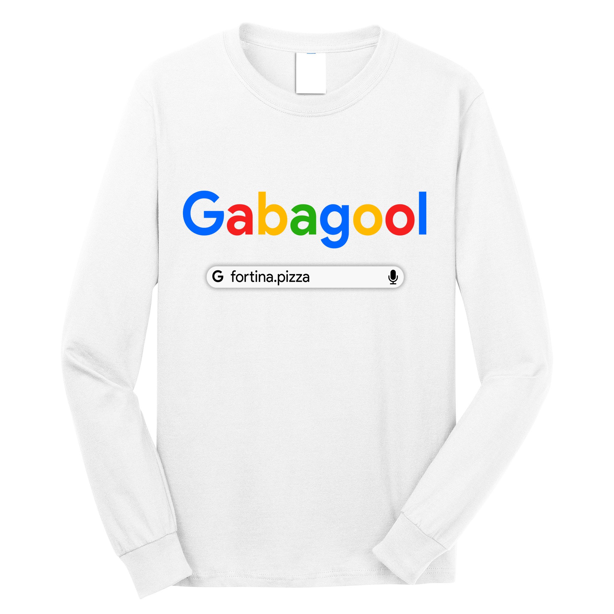 Gabagool Fortina Pizza Long Sleeve Shirt