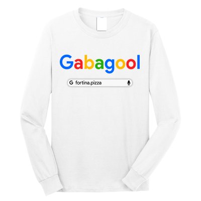 Gabagool Fortina Pizza Long Sleeve Shirt