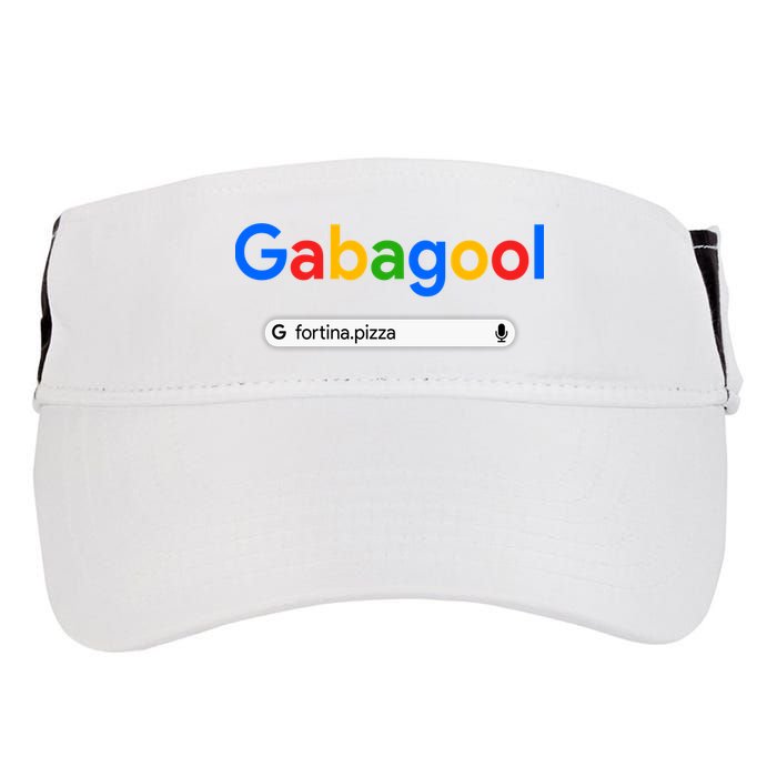 Gabagool Fortina Pizza Adult Drive Performance Visor