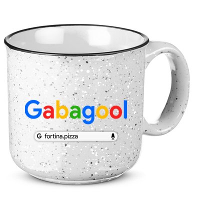 Gabagool Fortina Pizza 15oz Campfire Ceramic Mug
