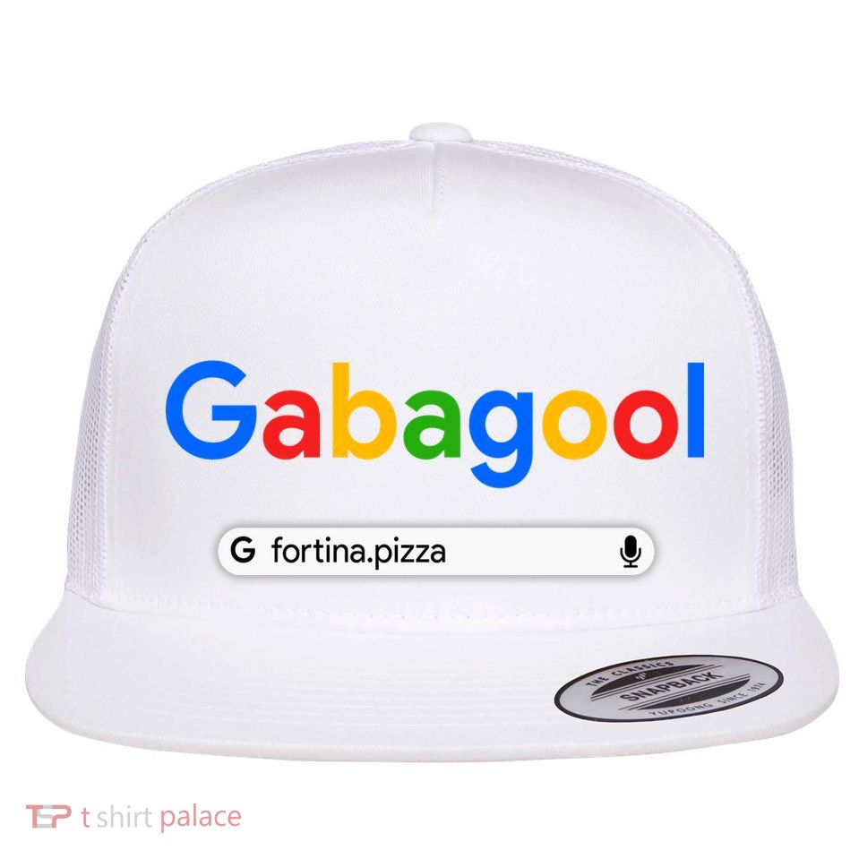 Gabagool Fortina Pizza Flat Bill Trucker Hat