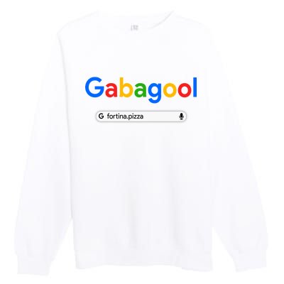 Gabagool Fortina Pizza Premium Crewneck Sweatshirt